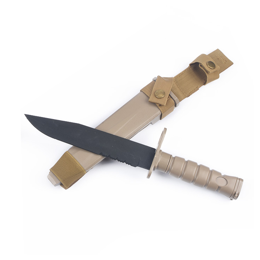 M10 Bayonet Plastic Knife With Scabbard | WADSN